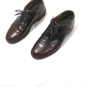 Vintage Duck Head Men's Brown Saddle Shoes